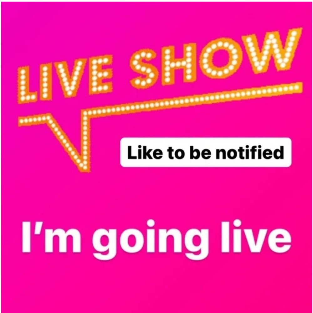 LIVE 🥰 LIKE TO BE NOTIFIED-SHARE & LIKE 👍🏻